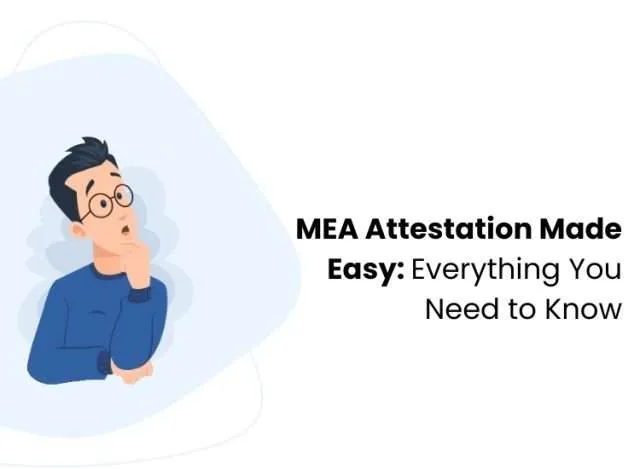 MEA Attestation service in India