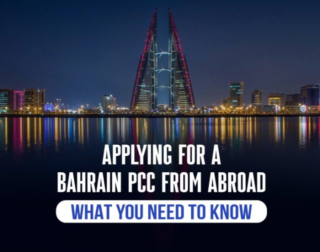 Bahrain Police Clearance Certificate