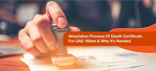 Death Certificate Attestation UAE