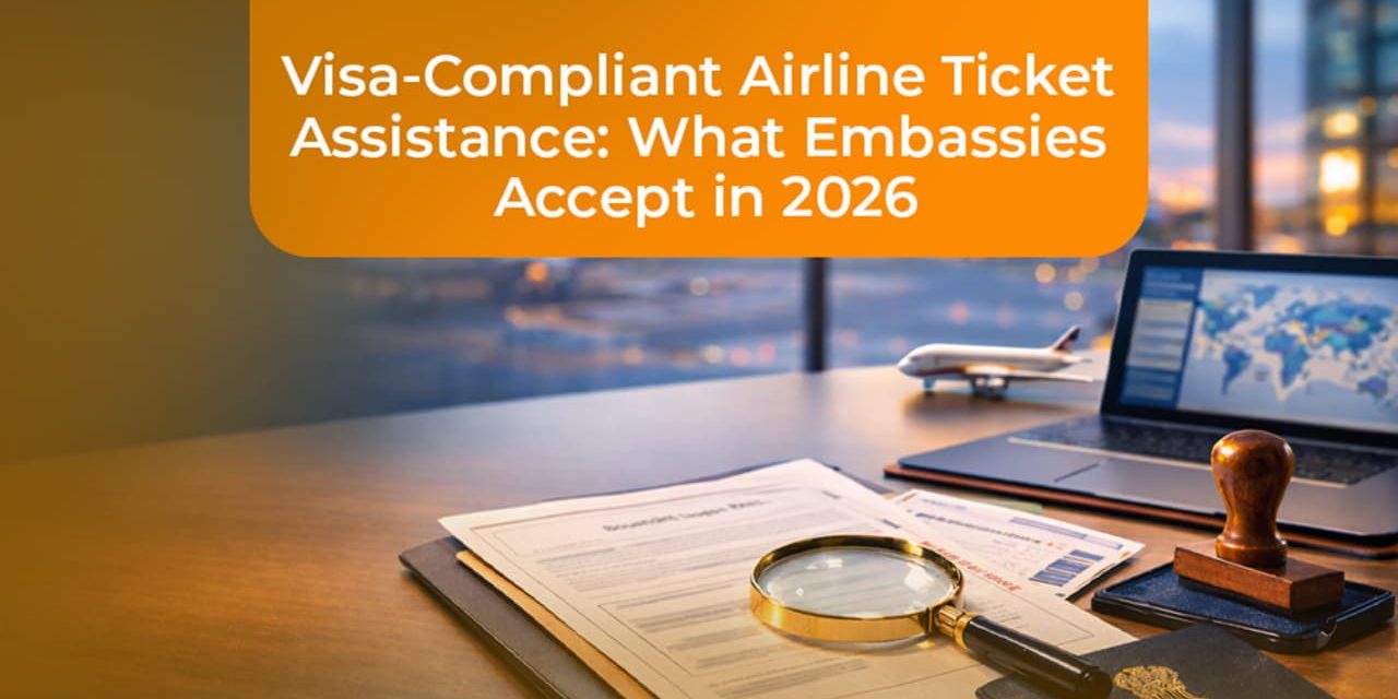 Visa-Compliant Airline Ticket Assistance: What Embassies Accept in 2026