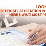 Certificate attestation Thrissur