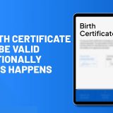 Birth Certificate Authentication